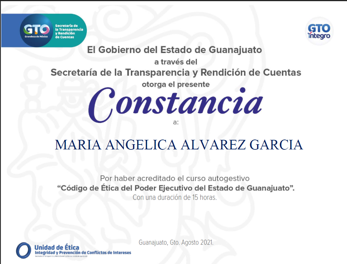Certificado